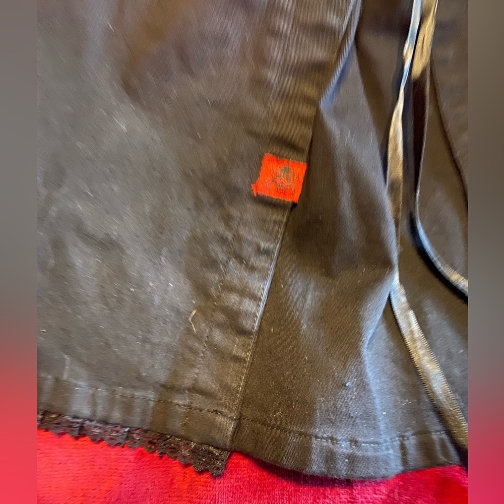 VINTAGE discontinued TRIPP nyc 90’s skirt 14 waist 34”- 38” goth punk black - Picture 4 of 5